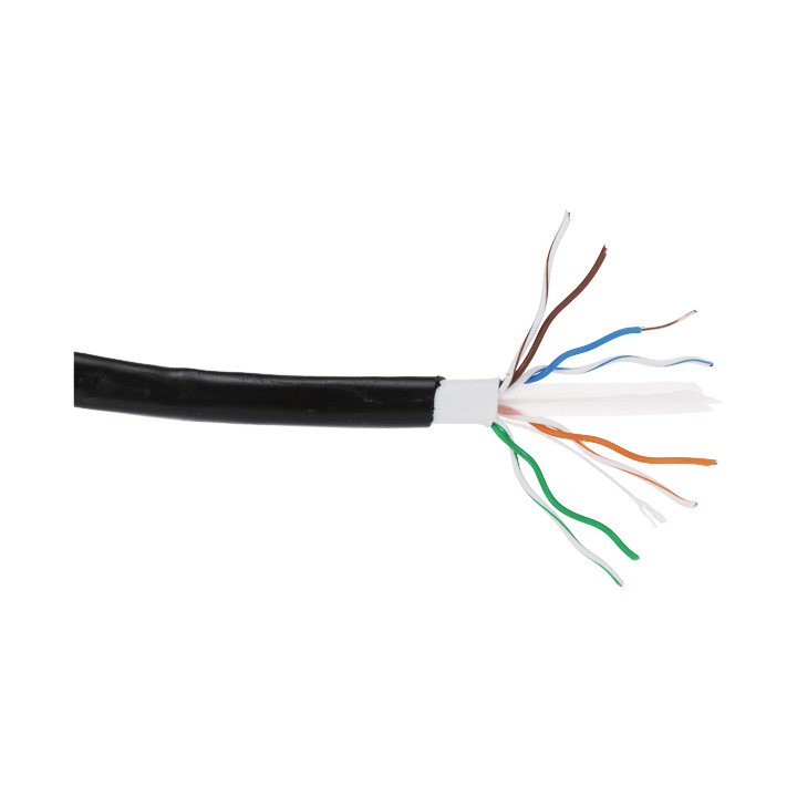 DAHUA PFM920-6UN-BLACK Cat6 U/UTP Patch Cable, 1m, Black