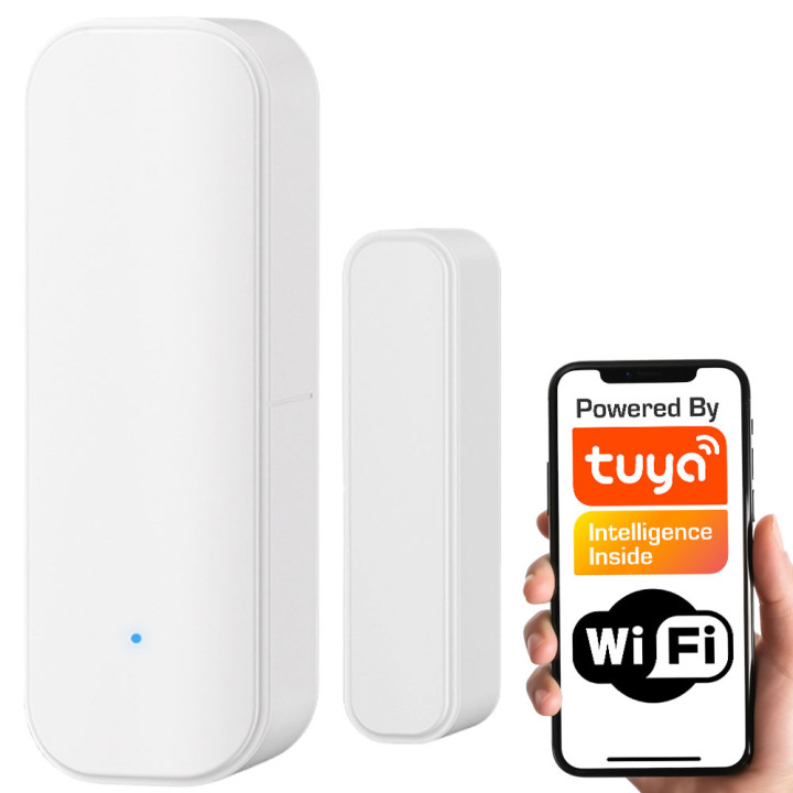 Tuya 5906203623969 Magnetic Door/Window Contact Sensor White WiFi