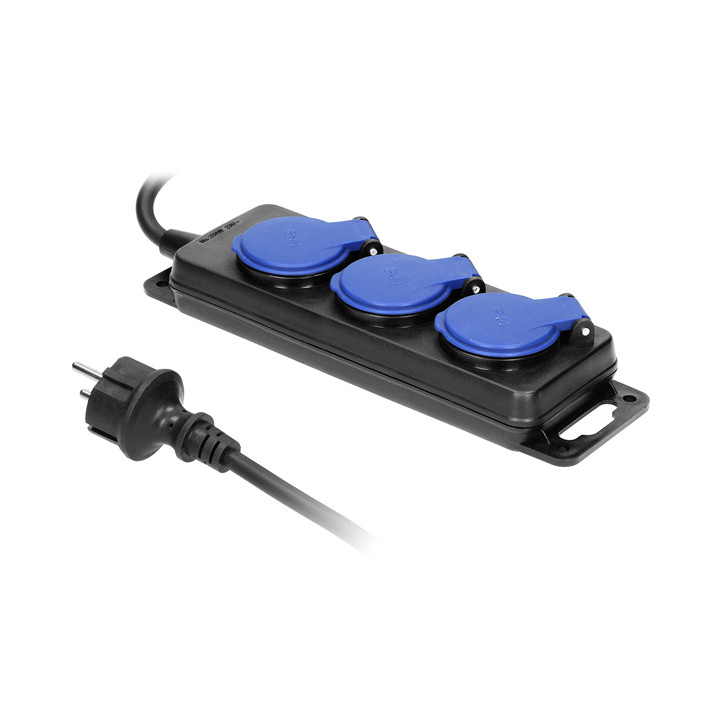 ORNO OR-AE-13158/5M Power Distribution Block 3 Sockets 5m IP44