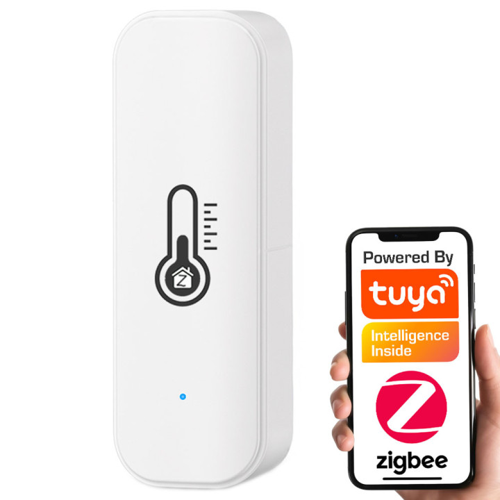 Tuya Smart ZigBee Temperature and Humidity Sensor 2xAAA White