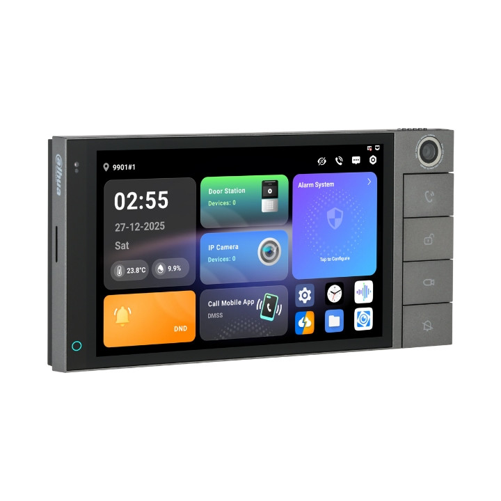 DAHUA SCP3022B-CBZ-S 7" Умная настенная панель Wi-Fi PoE
