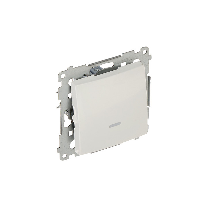 KONTAKT Simon DW1AL.01/11-SIMON54 1-Gang Illuminated Light Switch 250V 16A