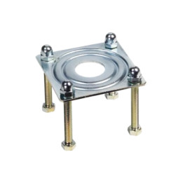 FAAC 737621 Mounting Plate for Fixed Barrier Support - Access Control Bracket