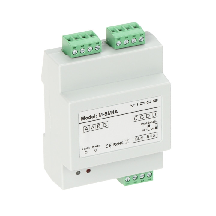 Module accessoire VIDOS DUO M-SM4A pour systèmes d'interphonie IP