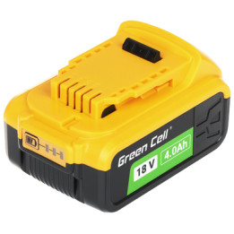 Green Cell PTDW18V4-GC Replacement Battery for DeWalt XR 18V 4Ah Li-ion