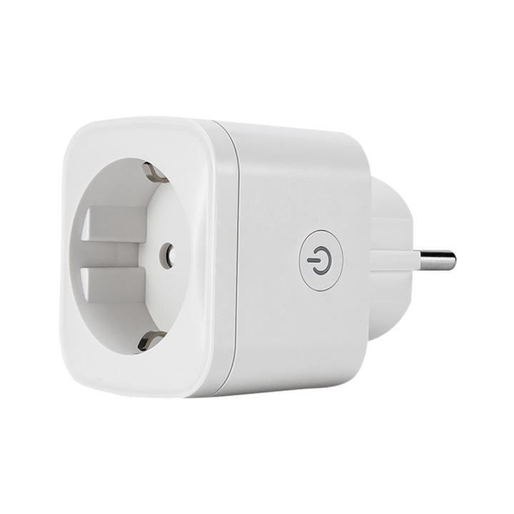 NIVIAN RETAIL NVS-SOCKETF-W2 Smart Socket Wi-Fi – 1x Schuko Outlet, Remote Control, Indoor