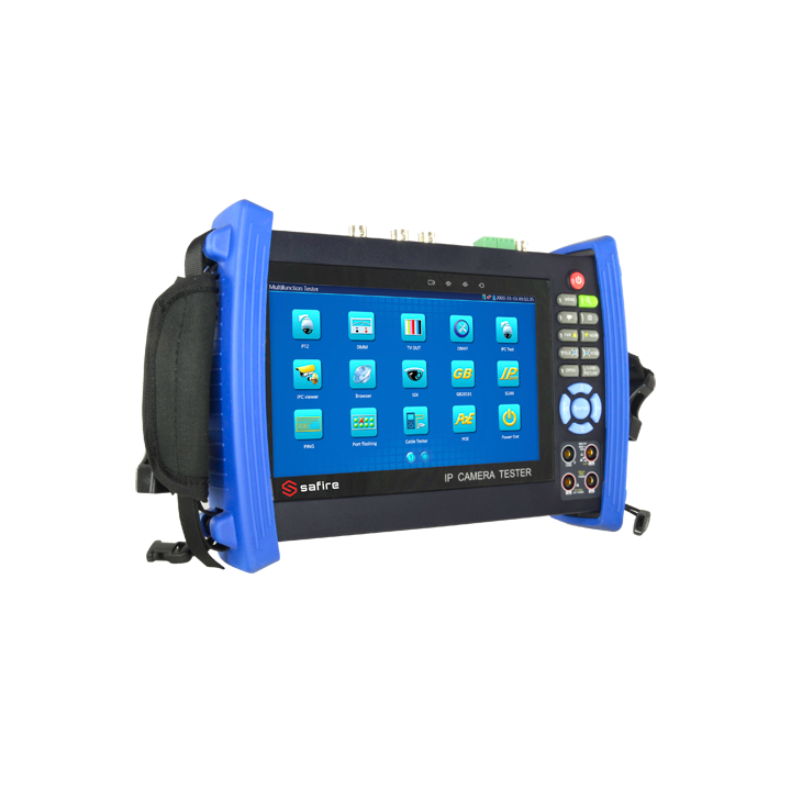 Testeur multifonction SAFIRE TESTER7-IP-3HD – Testeur de caméra IP 7 en 1 avec écran HD 3,5"