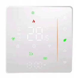 Tuya Thermostat intelligent 16A chauffage au sol blanc WiFi TR066