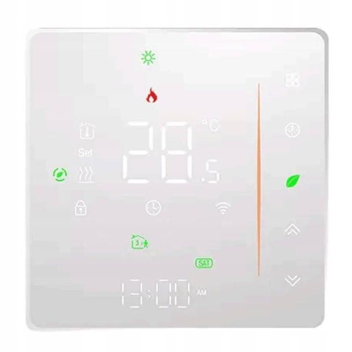Tuya Thermostat intelligent 16A chauffage au sol blanc WiFi TR066