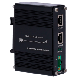 MARCA BLANCA INJ-IPOE-60W-2.5G-DC Injecteur PoE 60W 2.5G Adaptateur secteur Ethernet