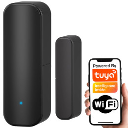 Tuya Smart WiFi Door/Window Sensor Magnetic Contact – Black (5906203623976)