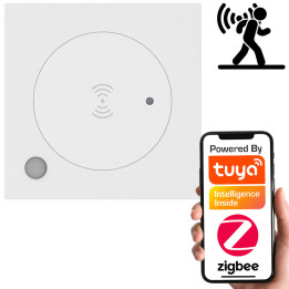 Tuya Smart ZigBee 3.0 Human Presence & Illuminance Sensor 24GHz Radar Wall Mount