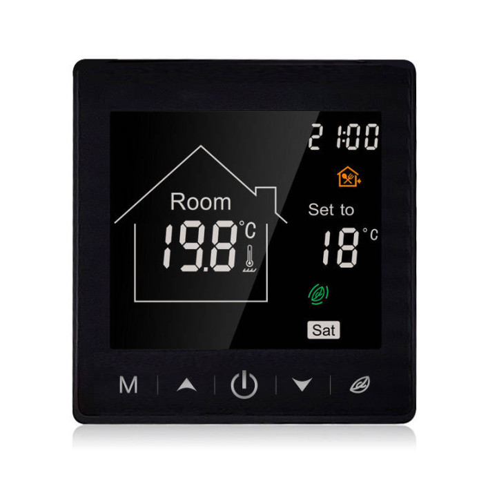 Tuya WiFi Thermostat for Boiler 3A Black RT TUYA
