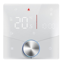 Tuya TR088 Thermostat intelligent avec bouton, blanc, 16A, WiFi