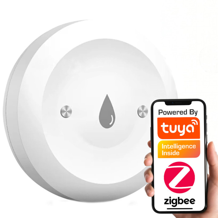 Mini Wireless Water Leak Sensor ZigBee TUYA