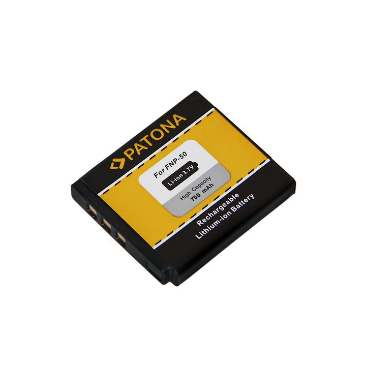 Patona PT1014 Battery for Fuji NP-50 750mAh Li-Ion