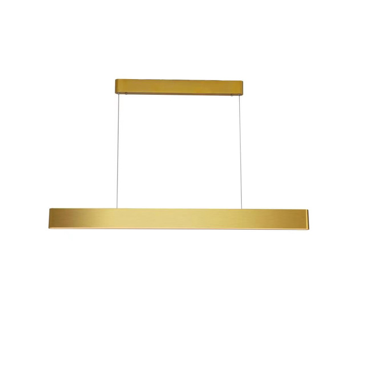 Immax NEO MILANO Smart Linear Pendant Light, Gold, 120cm, CCT 40W+RGB 18W, Zigbee 3.0