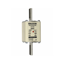 NH fuse-link gG, 500VAC, size 2, 400A double indicator/live tags