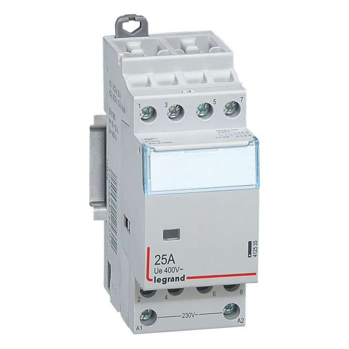 Contacteur de puissance CX - avec colle 230 V - 4P - 400 V - 25 A - 4 N/O