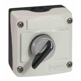 Poste de commande Osmoz à équiper - IP 66 - IK 07 - 1 trou - gris
