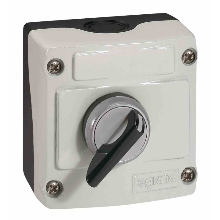 Poste de commande Osmoz à équiper - IP 66 - IK 07 - 1 trou - gris