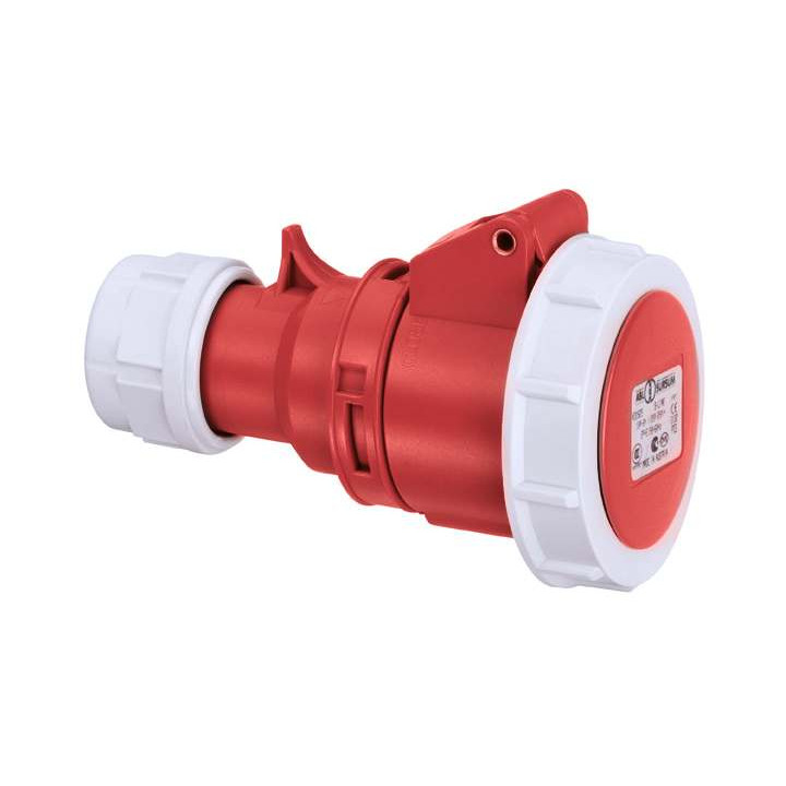 Connecteur CEE, IP67, 16A, 5 pôles, 400V, 6h, tige
