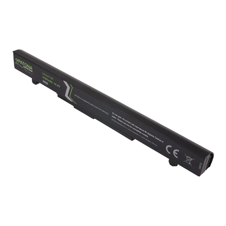 Patona PT2497 Premium Laptop Battery for Asus A41-X550 3350mAh 14.4V Li-ion