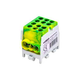 Borne HLAK Al/CU 2x25-4x16mm - jaune