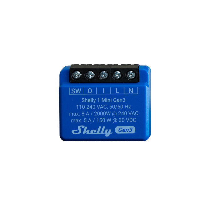Shelly 1 Mini Gen3 x2