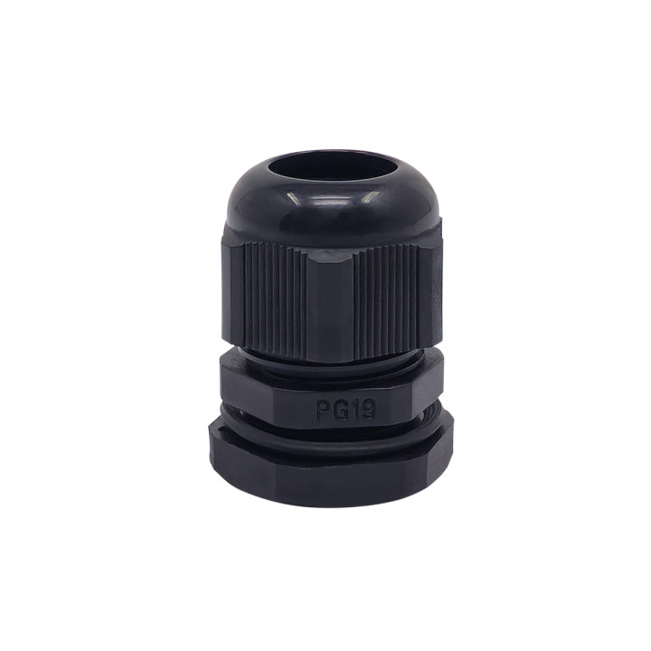 VEXEN PG19 черный кабельный ввод IP68, 10-15мм