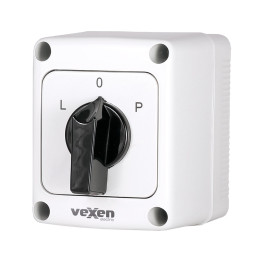 PNRS1611 interrupteur à came d'inversion de moteur L-0-R 3P 16A IP65