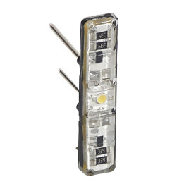 LED - pour interrupteur/bouton-poussoir lumineux -230 V -consommation 0,15 mA