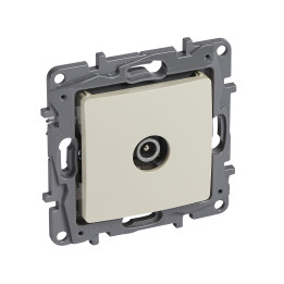 TV MALE TERMINAL 5DB IVORY