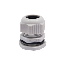 M30-Kabelverschraubung aus Kunststoff, IP68, 16-21 mm