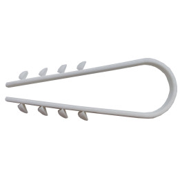 BP DA 6-20/100 Clamps for pipes white (in a package of 100 pcs.)
