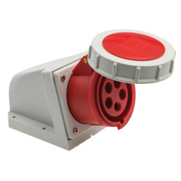 Power socket surface mounting 3P+N+E 16A IP67