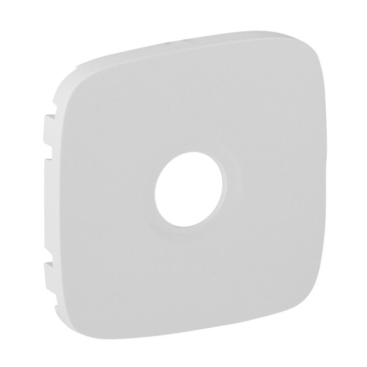 Cover plate Valena Allure - male/F type TV socket - white