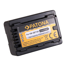 Patona PT1102 Battery 1790mAh Li-Ion (Replacement for Panasonic VBK180)