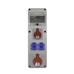 R-BOX SLIM 6S 1X32A/5p, 1x16A/5p, 2x230V