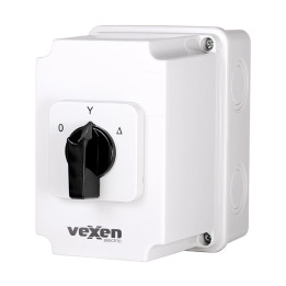 VEXEN PN1RS2512 кулачковый переключатель 0-Y-D 3P 25A IP65