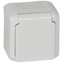 2P+E German standard socket outlet Forix -surface mounting - 16 A -250 V -white