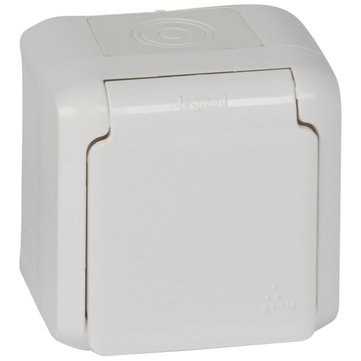 2P+E German standard socket outlet Forix -surface mounting - 16 A -250 V -white