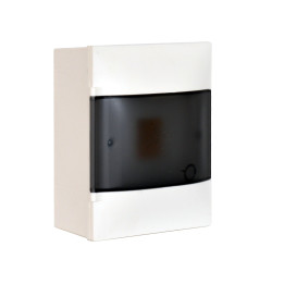 LEGRAND ARMOIRE EN SURFACE 1X4M PORTE FUMÉE BORNIER E+N