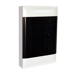LEGRAND ARMOIRE EN SURFACE 3X18M PORTE FUMÉE TERRE + BORNIER NEUTRE