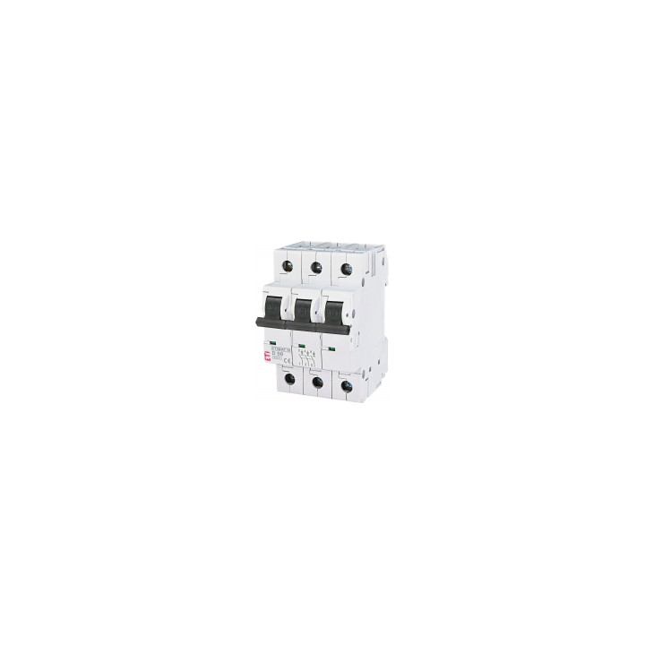 Miniature circuit breaker, ETIMAT 10 3p D50 6kA
