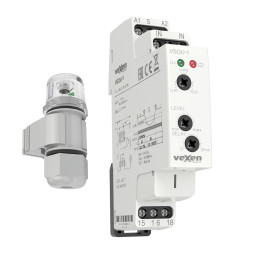 Relais crépusculaire VSOU-1 avec capteur IP65, 1-50 000 lx, IP65, 1NO, 16A, AC230V