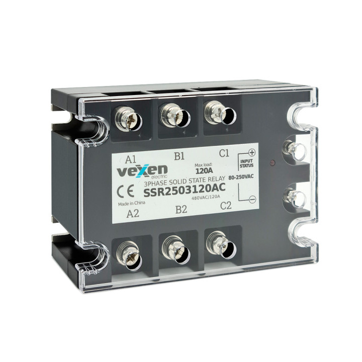 VEXEN твердотельное реле 3NO, 120A, 3-32VDC