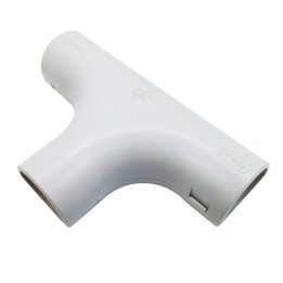 BP TCS 20 Pipe T-shaped connector, white