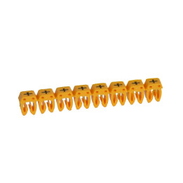 Marker CAB 3 - for wiring 0.5 to 1.5 mm - conventional symbol : +
