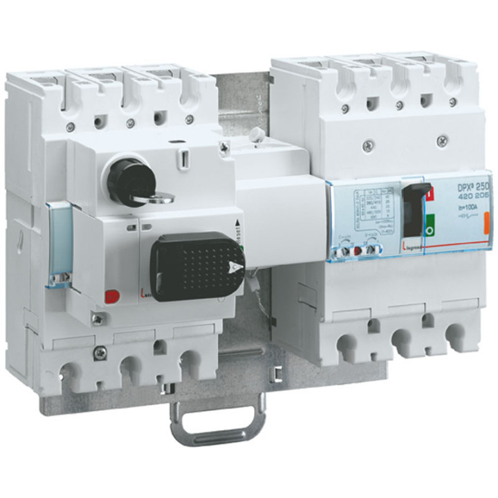 Plate for supply invertor type - for DPX 160/250 fixed version